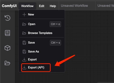 Export Workflow API